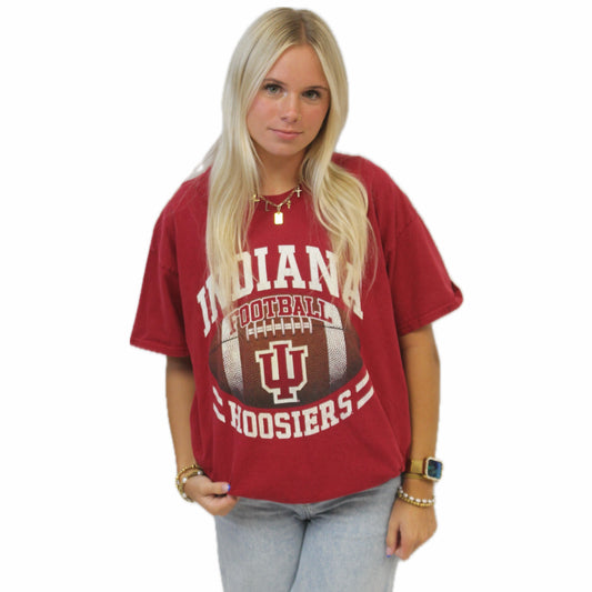 Indiana 00s Football Tee