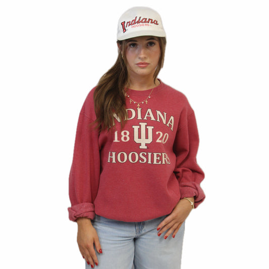 Indiana 00s Heather Crewneck