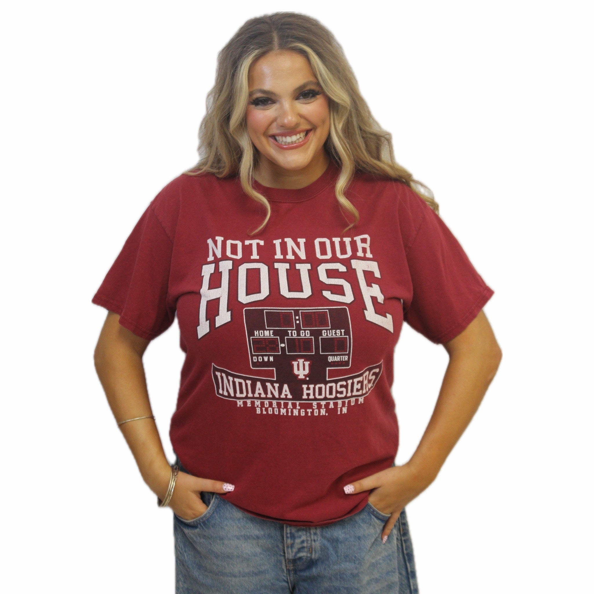 Indiana 00s Football Memorial Tee