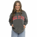 Ball State Faded Crewneck