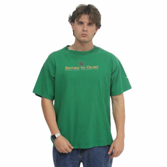 Notre Dame Vintage Football Tee