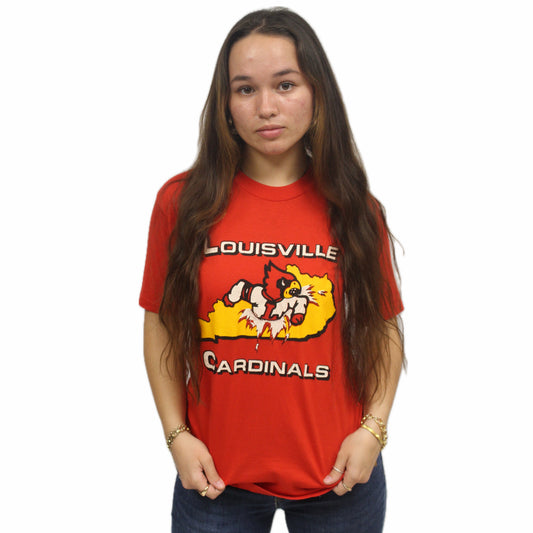 Louisville Cardinals 80s Tee