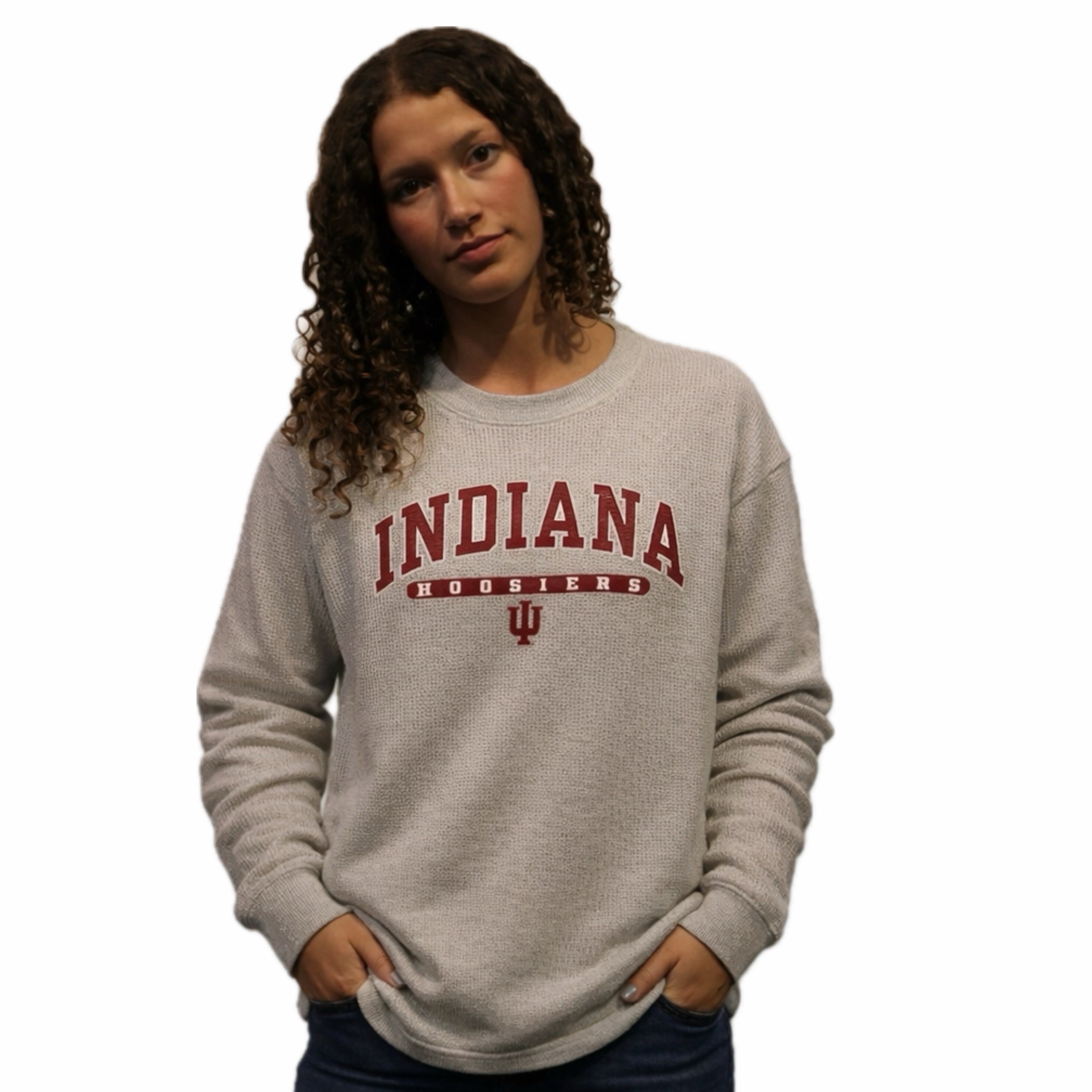 Indiana Hoosiers Waffle Knit