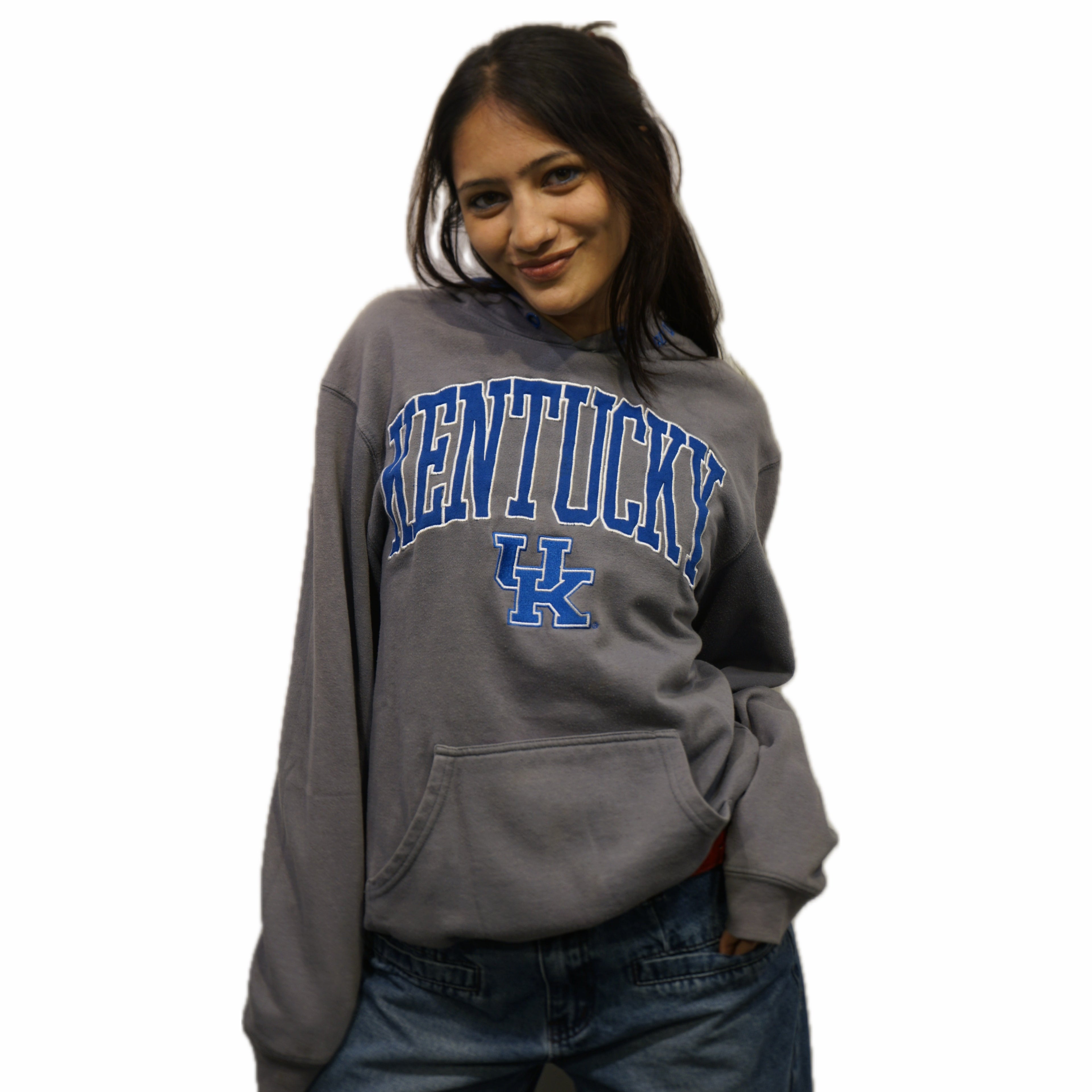 Kentucky Wildcats Gray 10s Hoodie