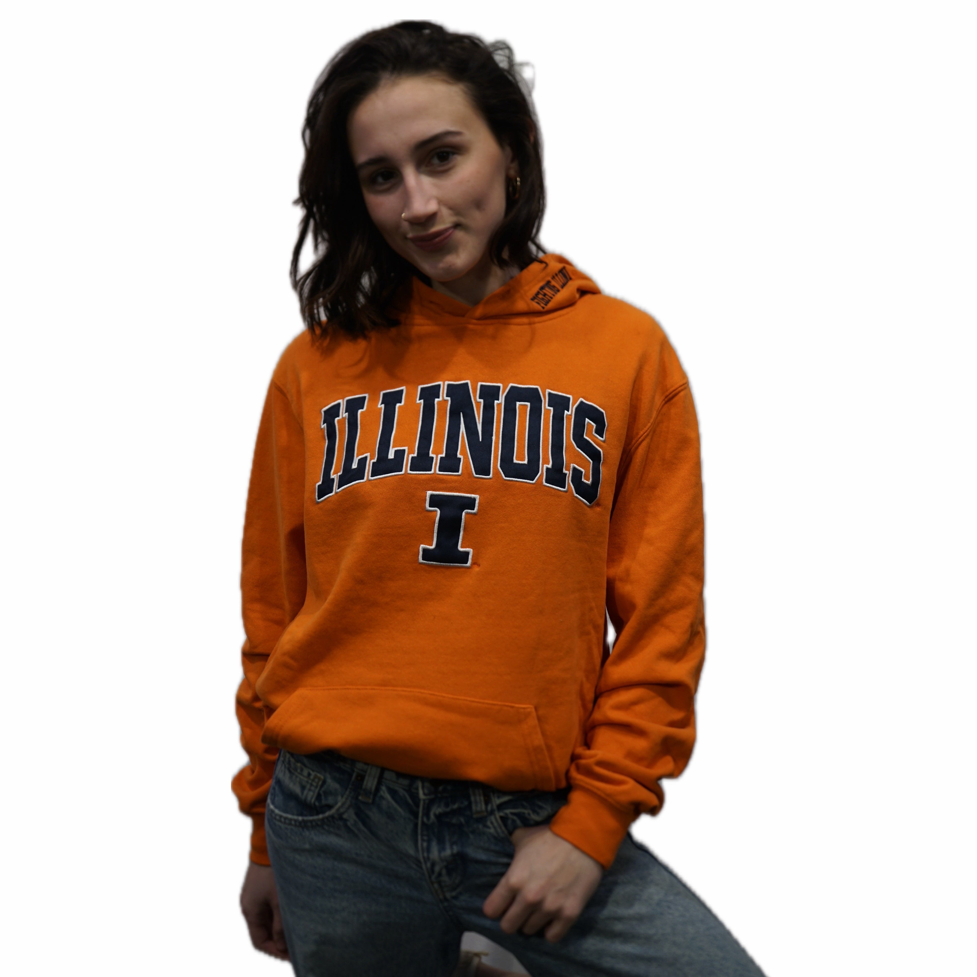 Illinois Fighting Illini Orange Hoodie