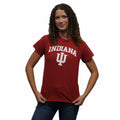 Indiana Hoosiers Logo Red Tee