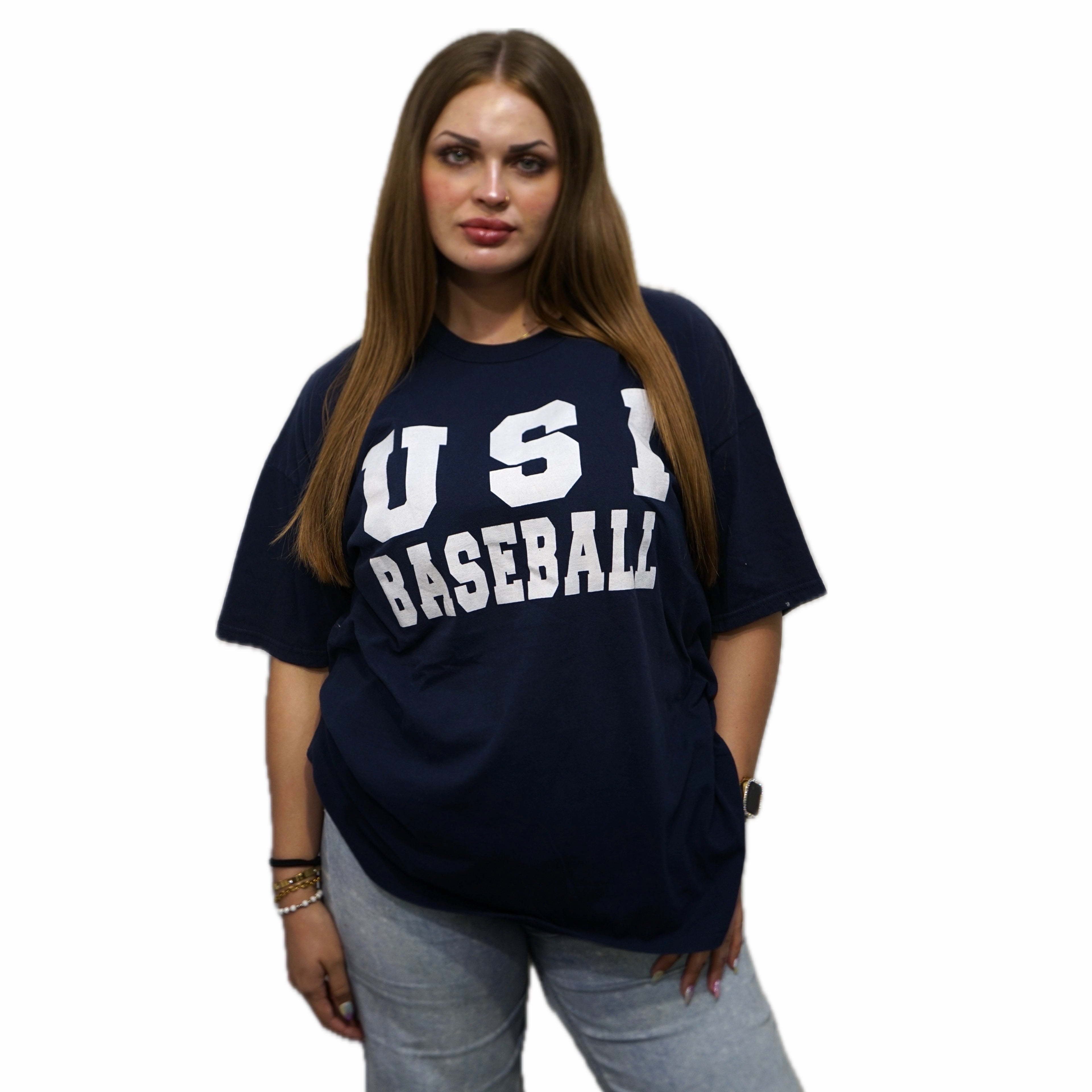 USI Baseball Vintage Tee